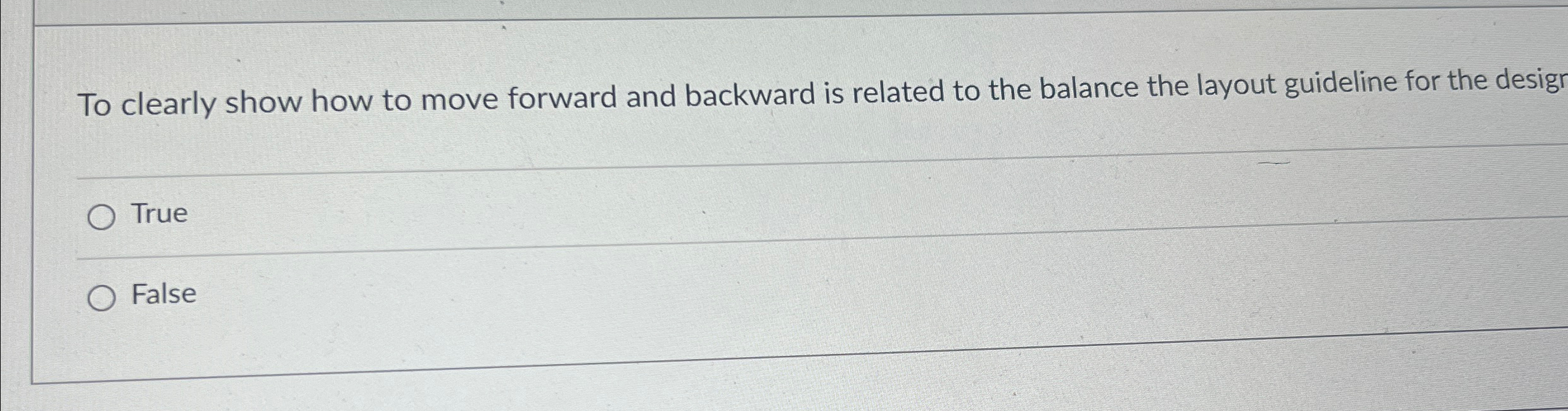To clearly show how to move forward and backward