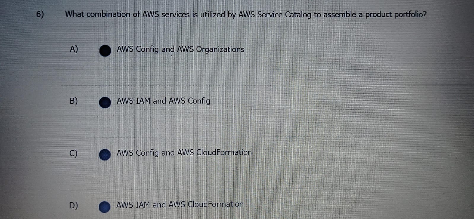 What combination of AWS services is utilized by