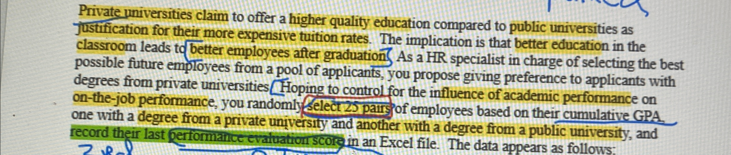 Private universities claim to offer a higher