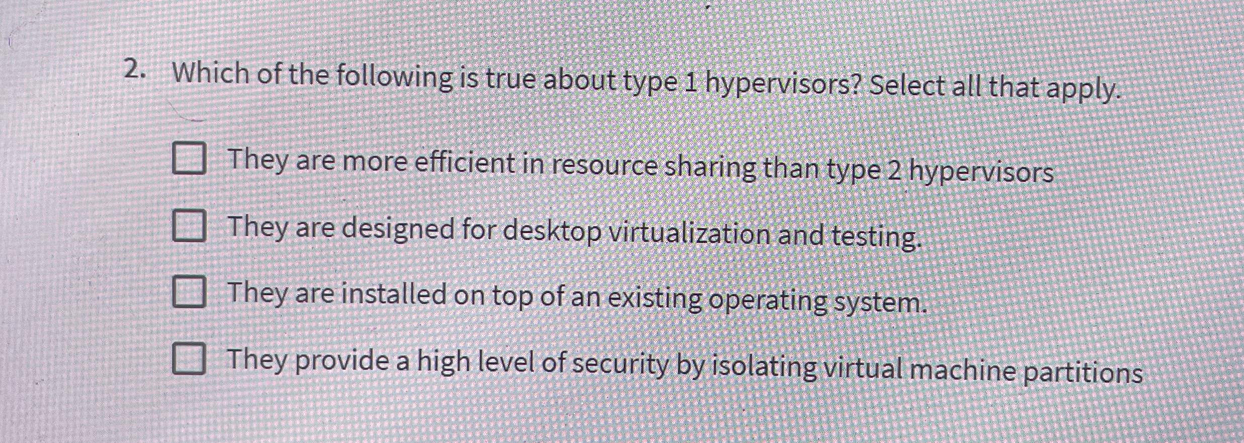 Which of the following is true about type 1