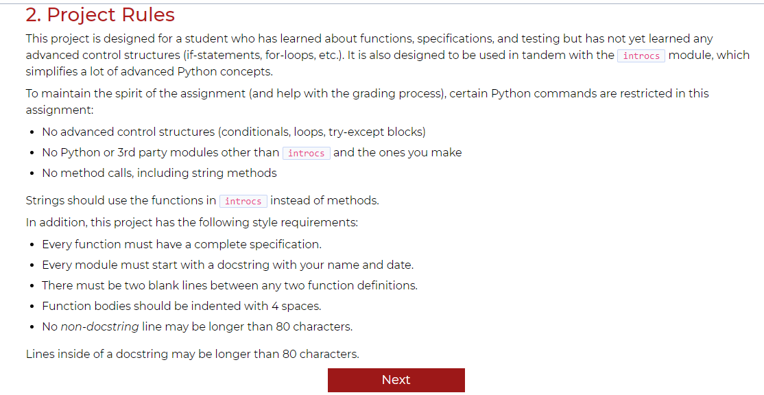 I continue to work on an assignment and I have