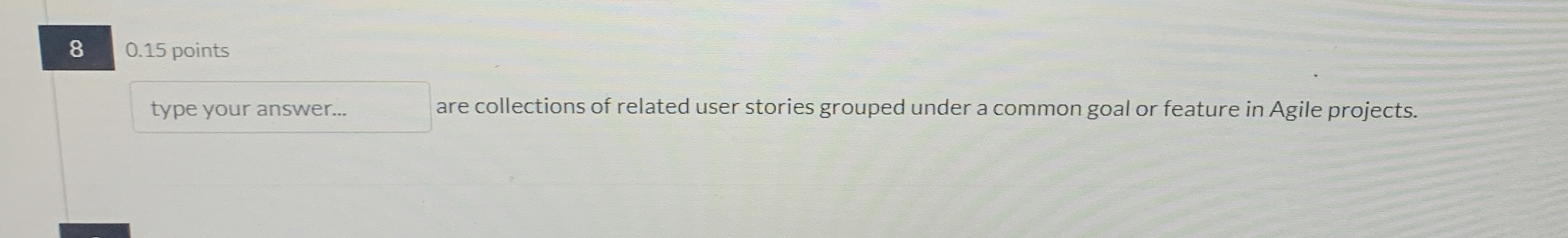 8 0 . 1 5 points are collections of related user