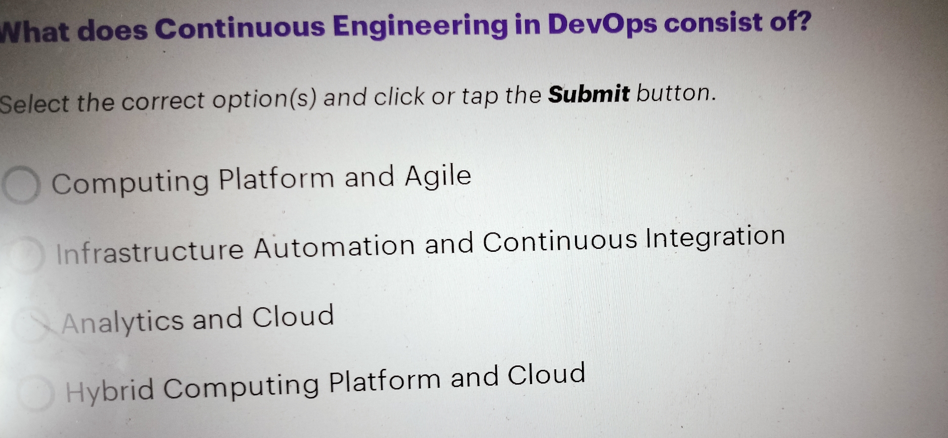 What does Continuous Engineering in DevOps