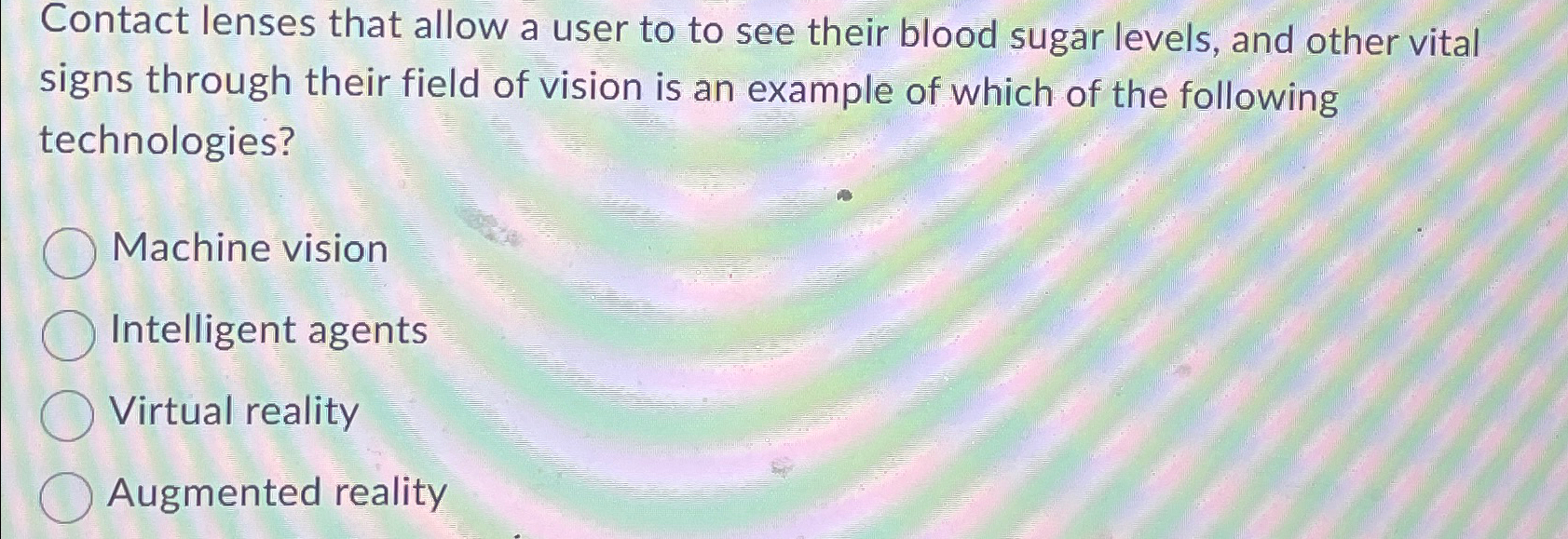 Contact lenses that allow a user to to see their