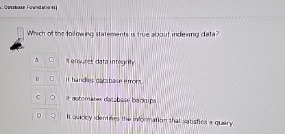 :: Dalabawe foundations ] Which of the following