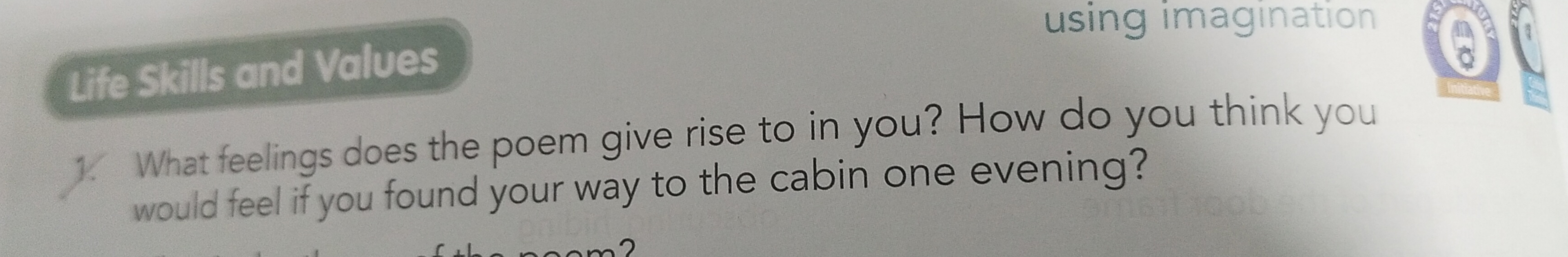 Life Skills and Values What feelings does the