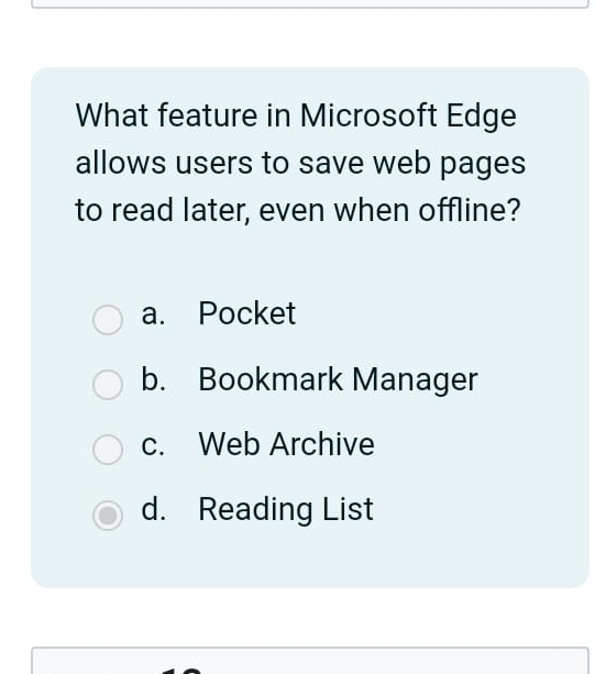 What feature in Microsoft Edge allows users to