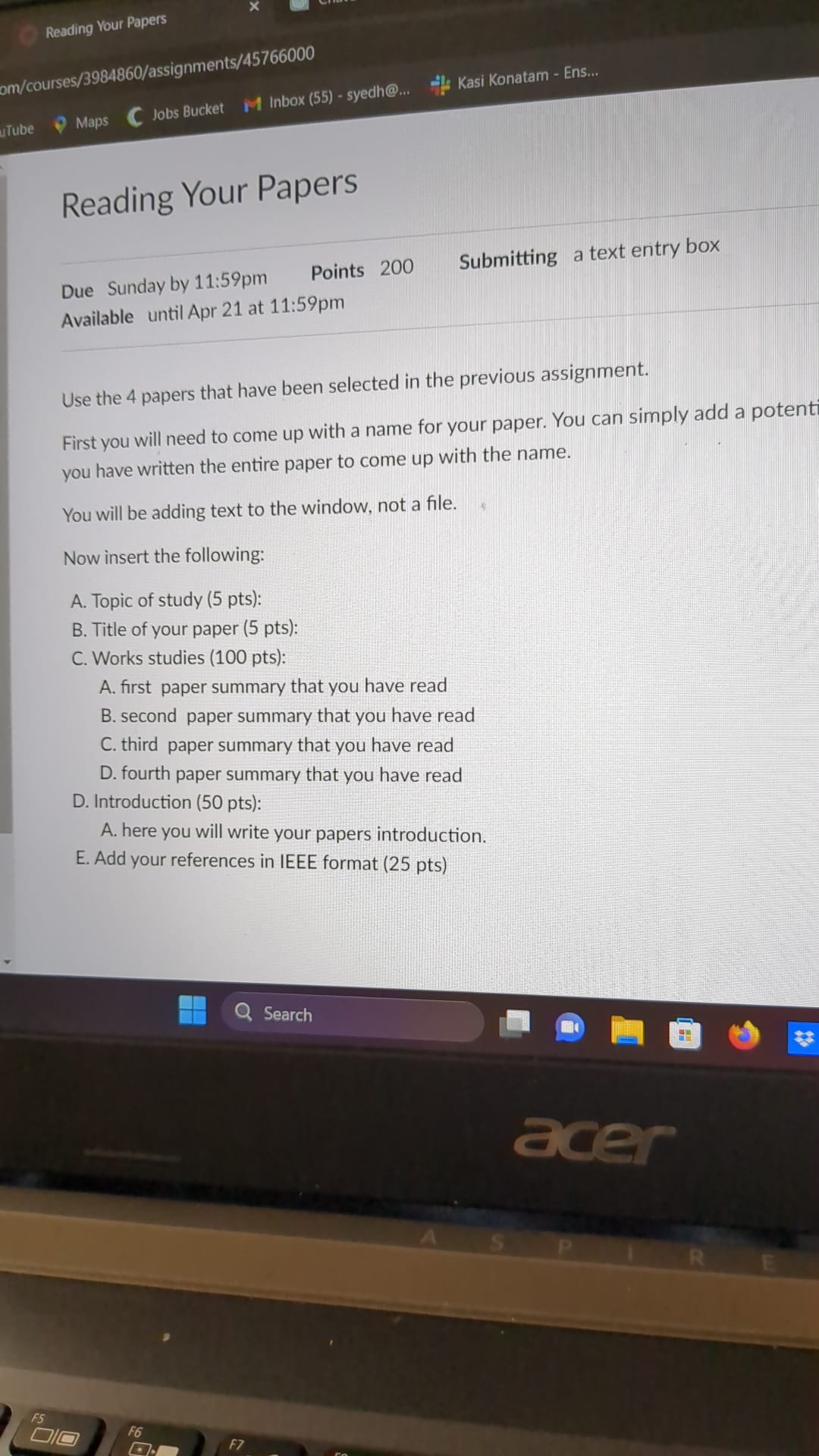 Reading Your Papers om / courses / 3 9 8 4 8 6 0