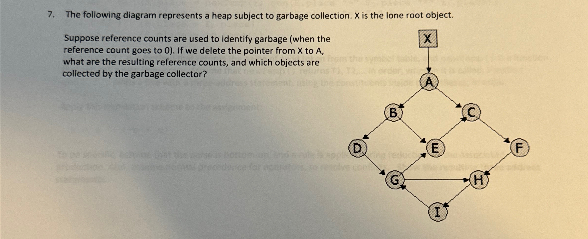 The following diagram represents a heap subject