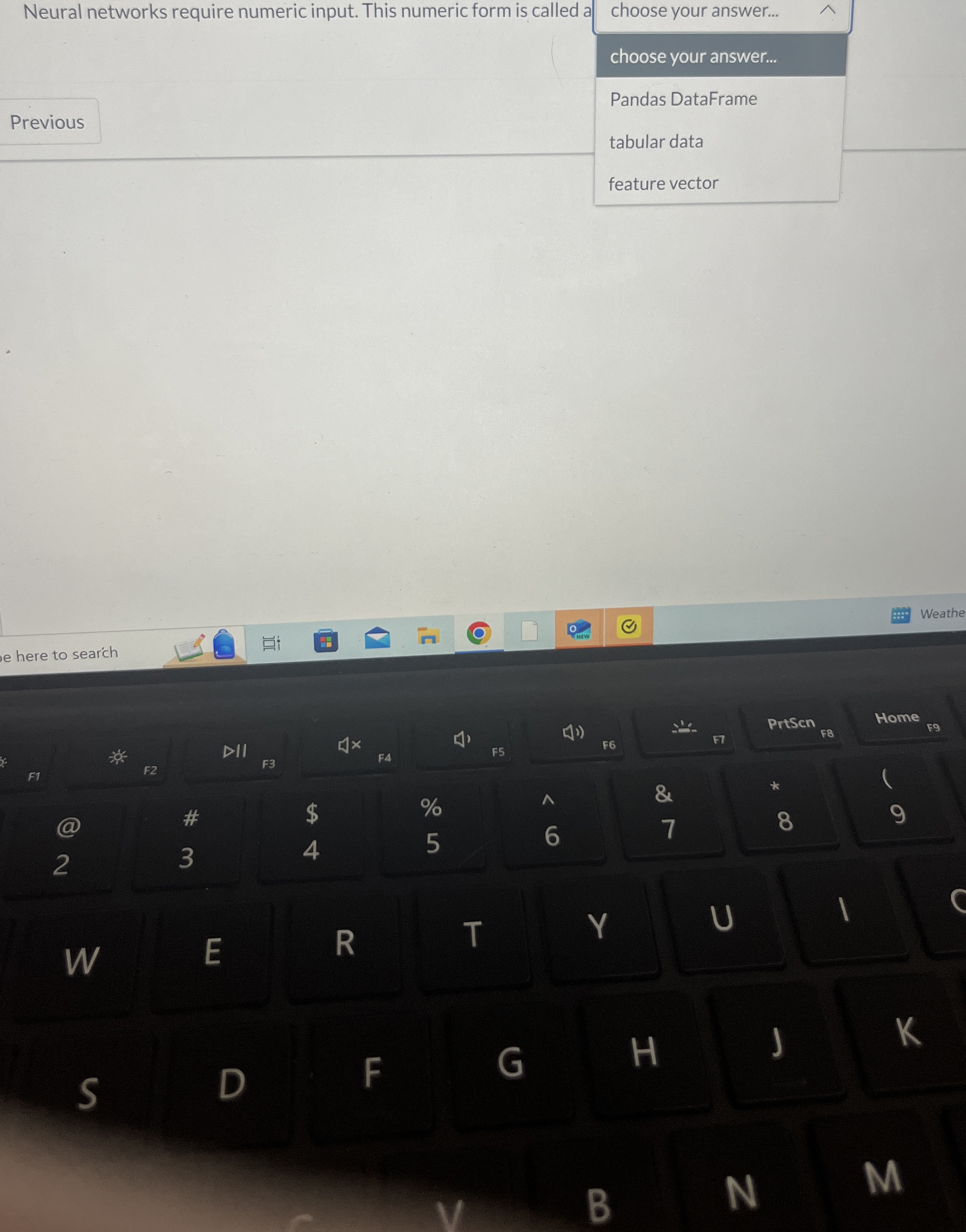 Neural networks require numeric input. This