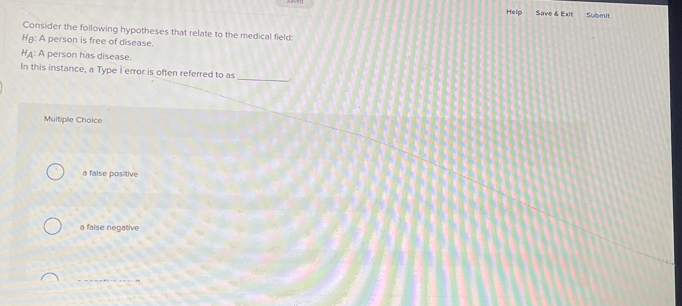 Consider the following hypotheses that relate to