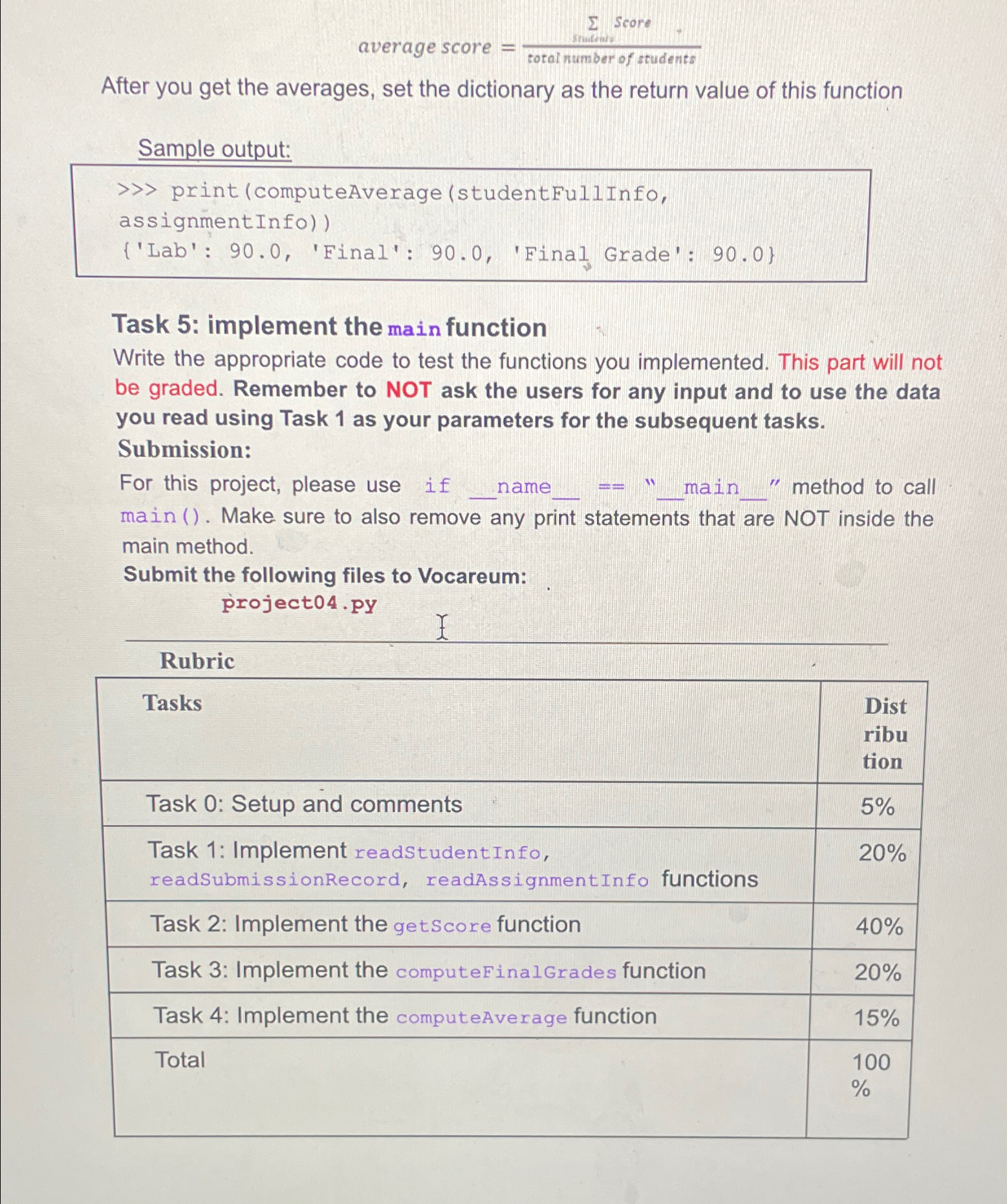 Project 4 Goals Practice data processing using