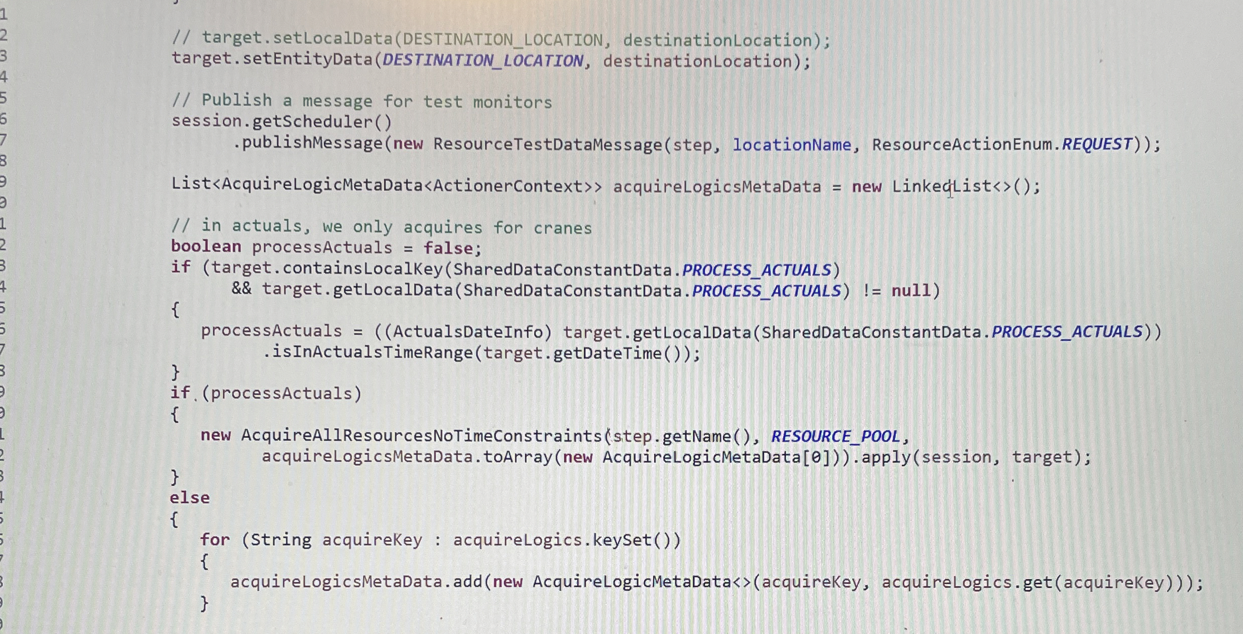 Need a junit 4 test onnthis coded snappet. No