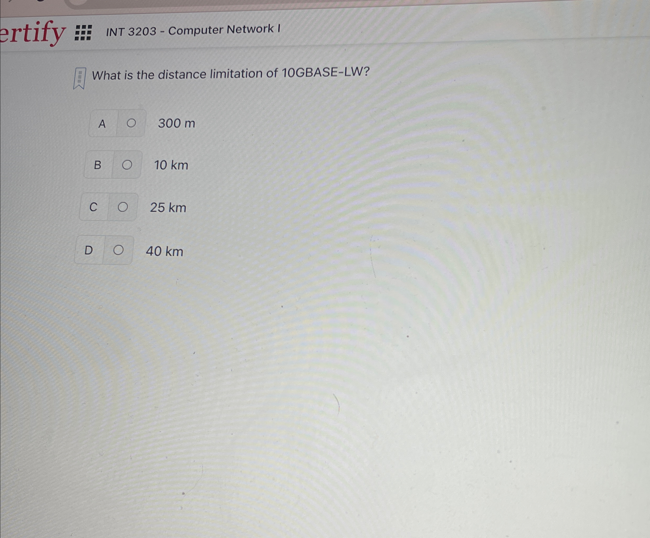 LItify INT 3 2 0 3 - Computer Network I What is