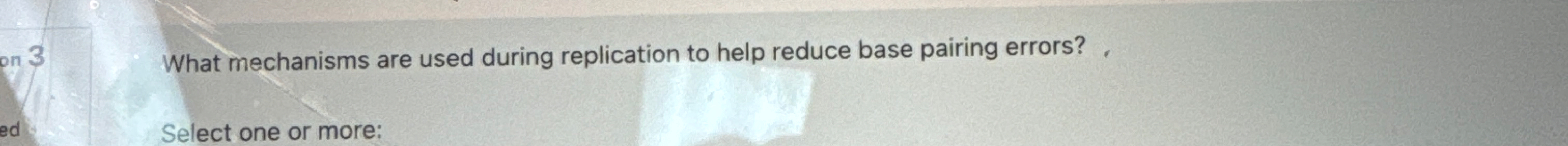 What mechanisms are used during replication to