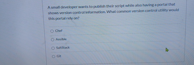 A small developer wants to publish their script