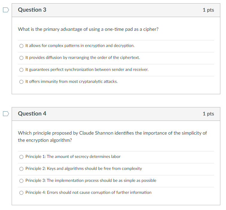 Question 3 What is the primary advantage of using