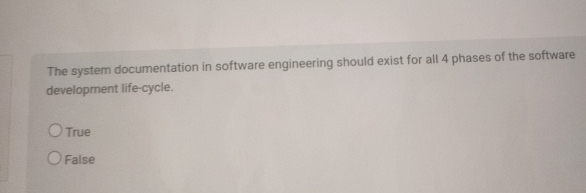 The system documentation in software engineering