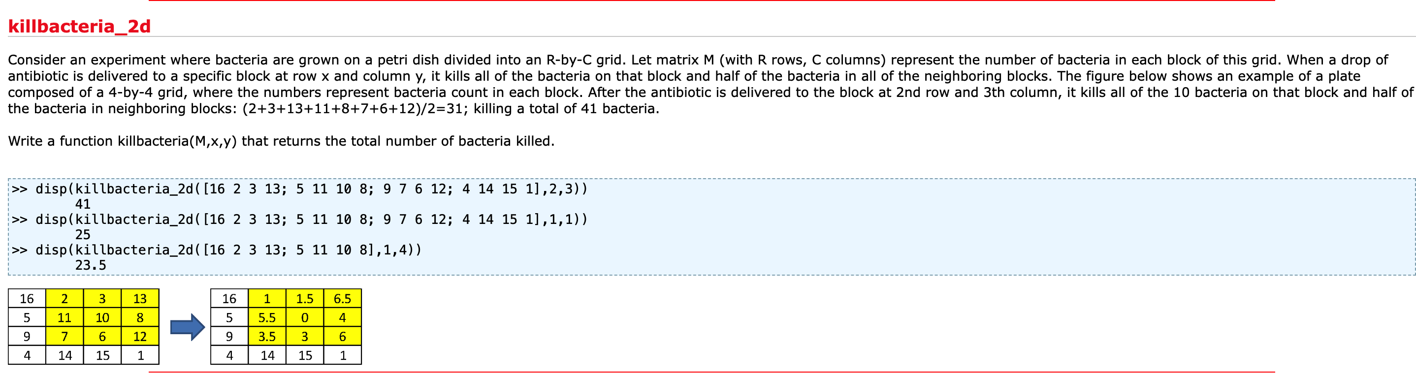 Using MATLAB Software and without for or if
