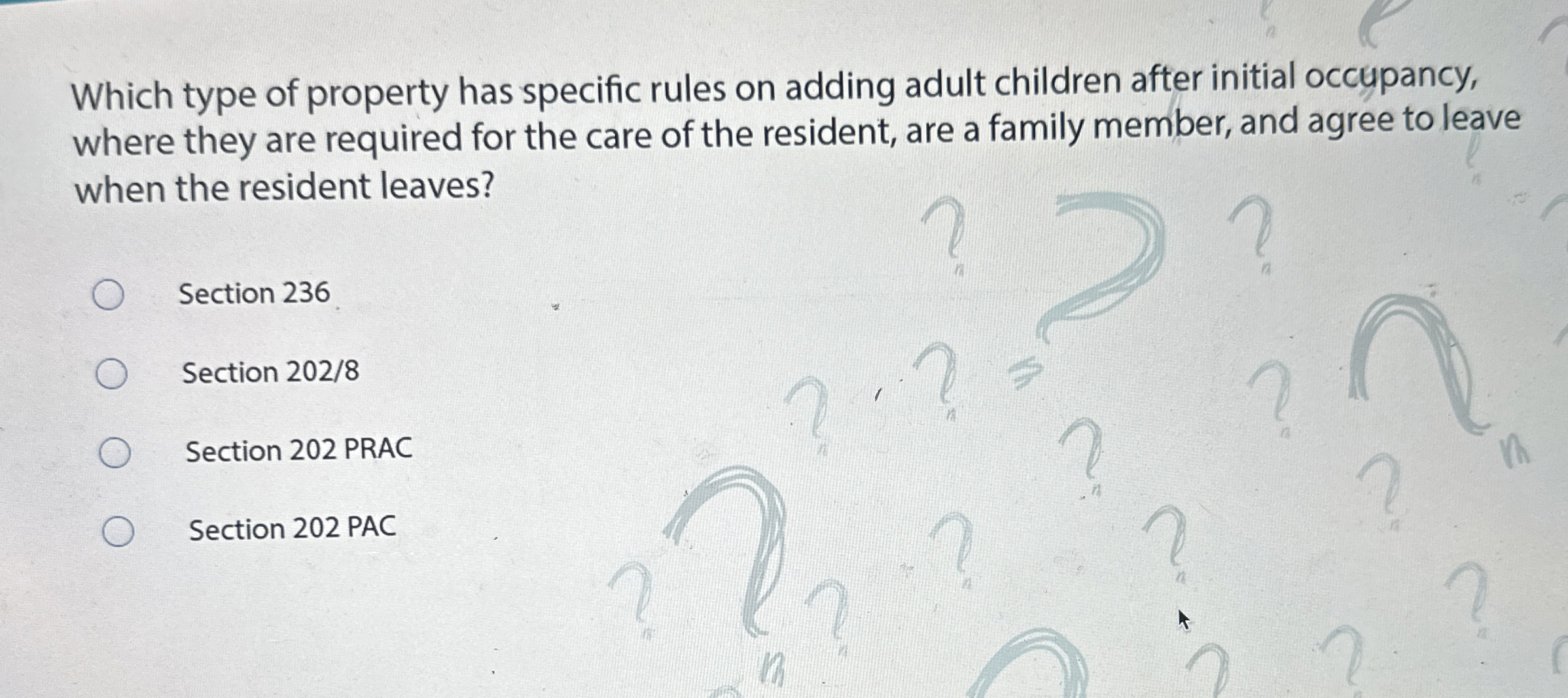 Which type of property has specific rules on