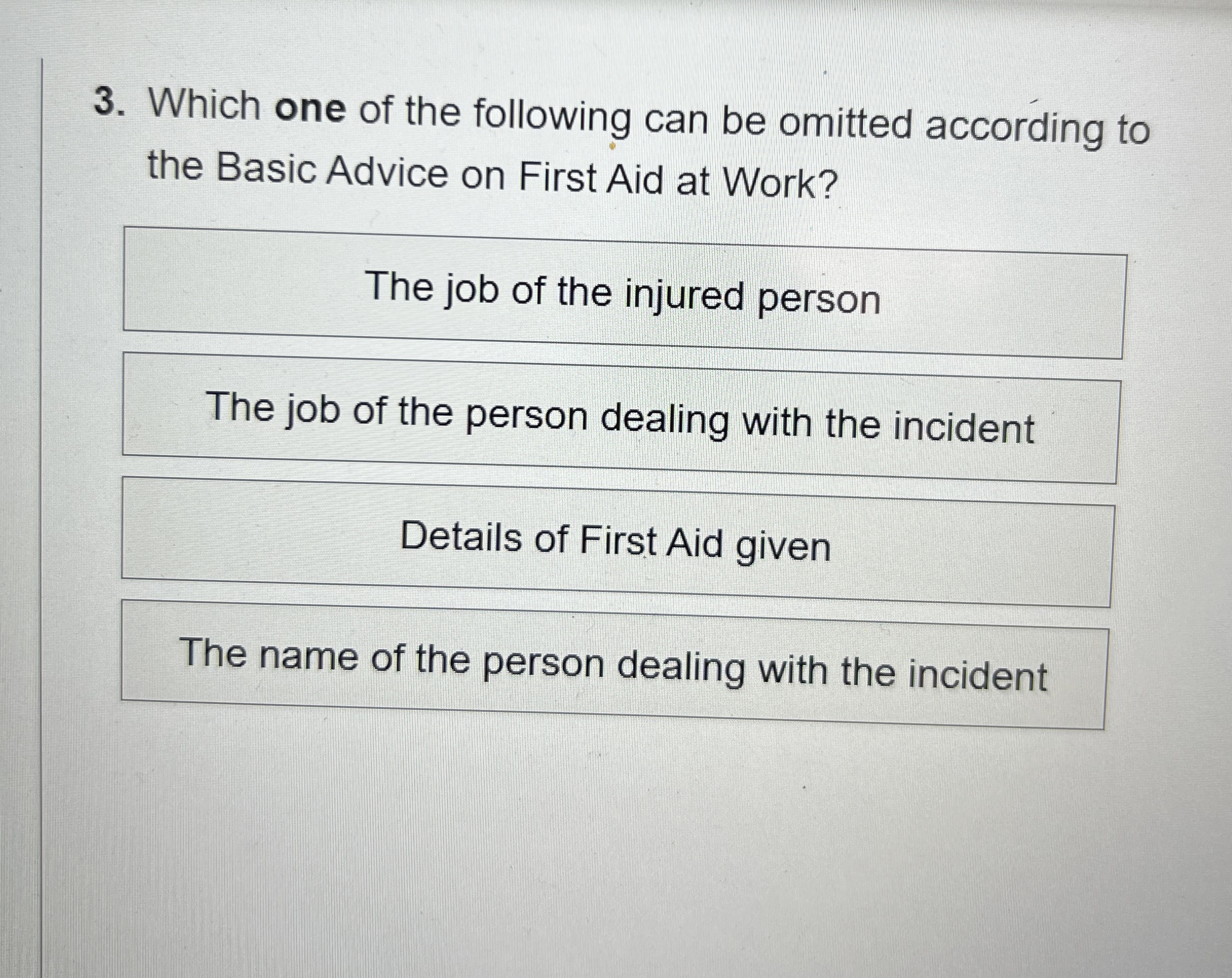 Which one of the following can be omitted
