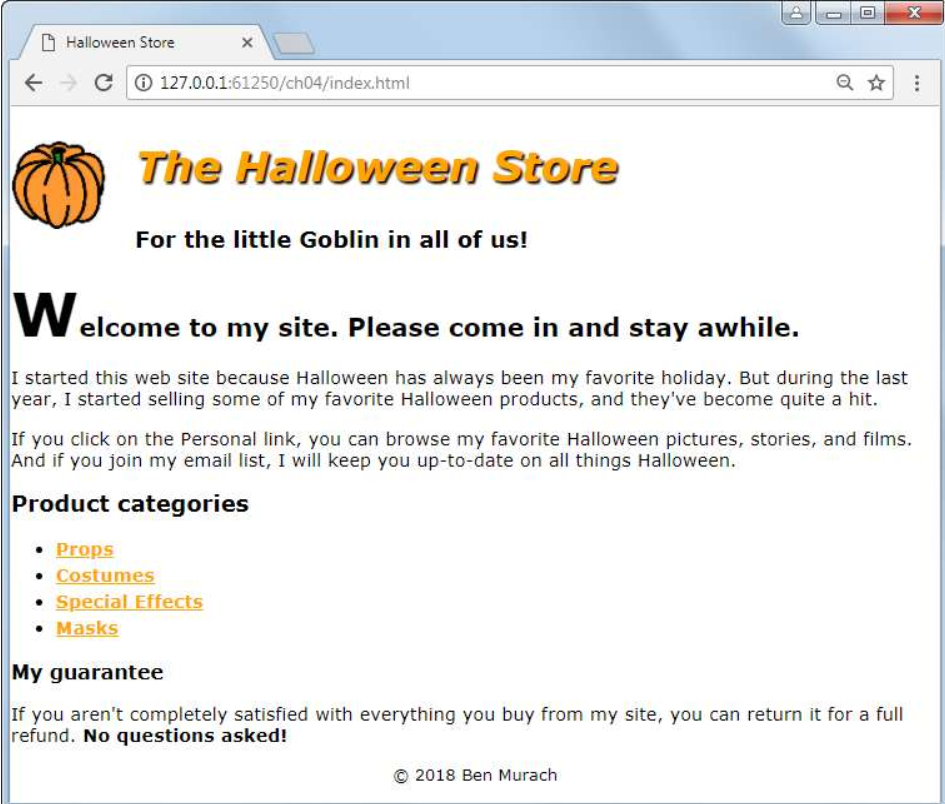 In this exercise, you ll create an external style