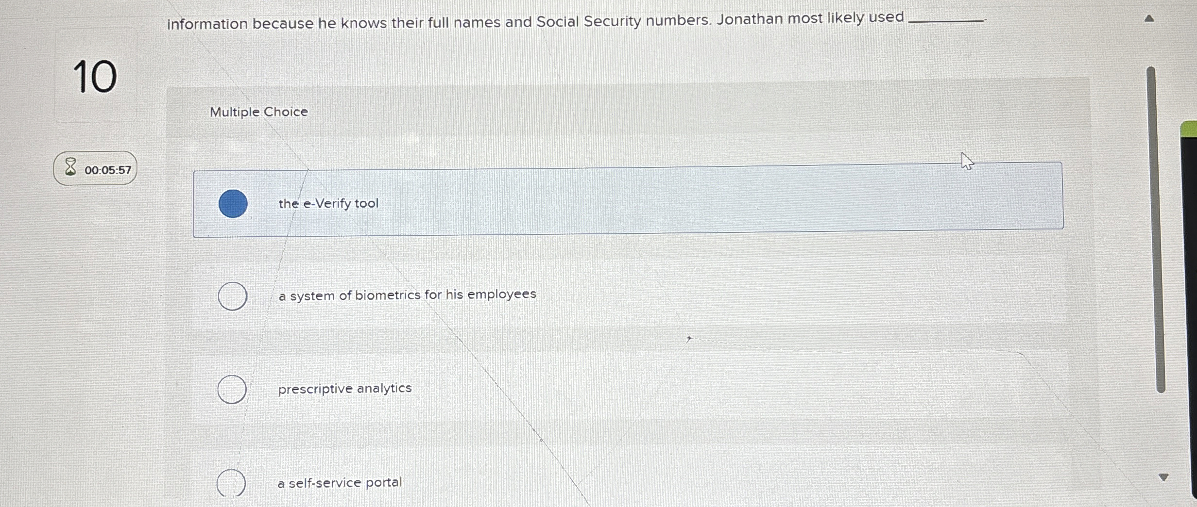 information because he knows their full names and