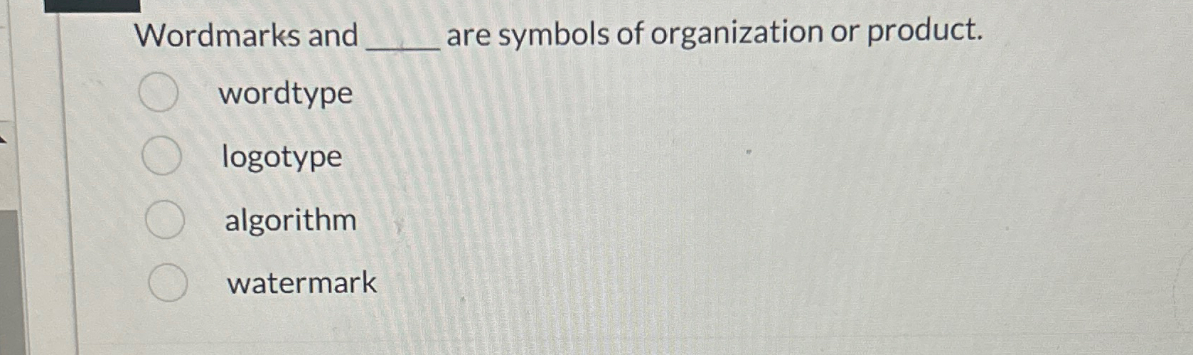 Wordmarks and are symbols of organization or