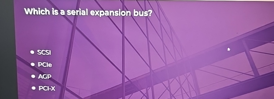 Which is a serial expansion bus?