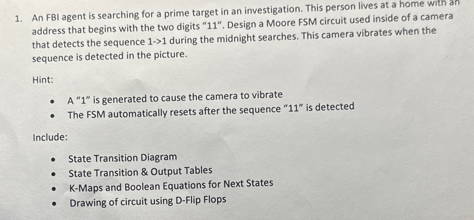 An FBI agent is searching for a prime target in