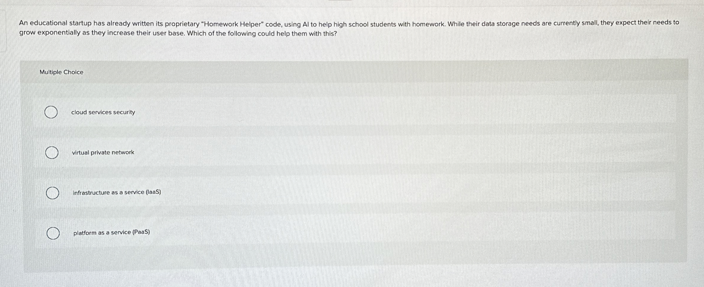 grow exponentially as they increase their user