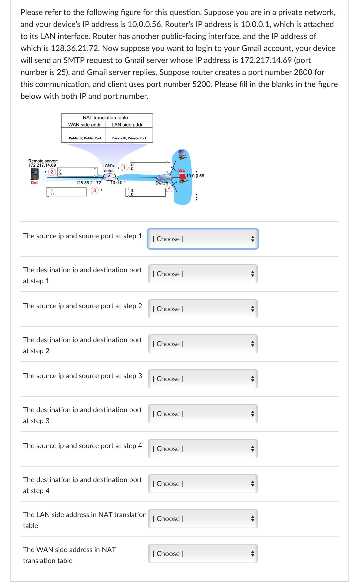 Please refer to the following figure for this