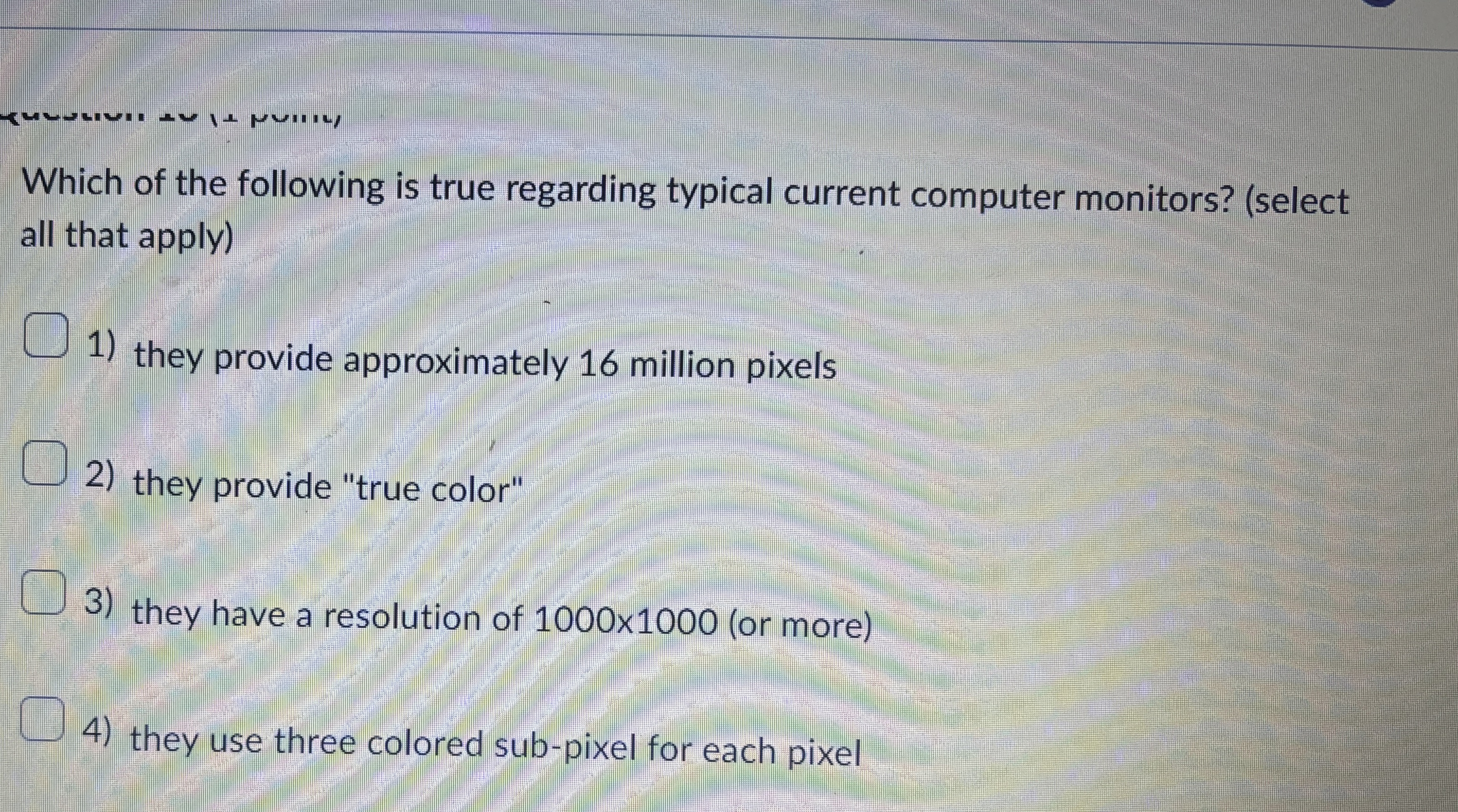 Which of the following is true regarding typical