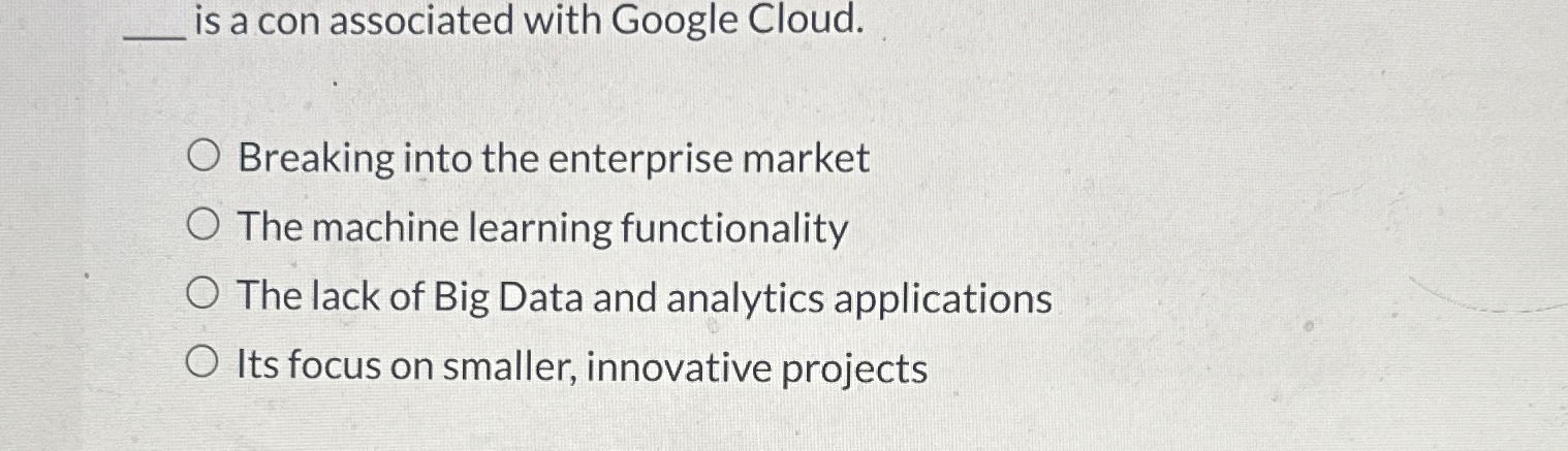 is a con associated with Google Cloud. Breaking