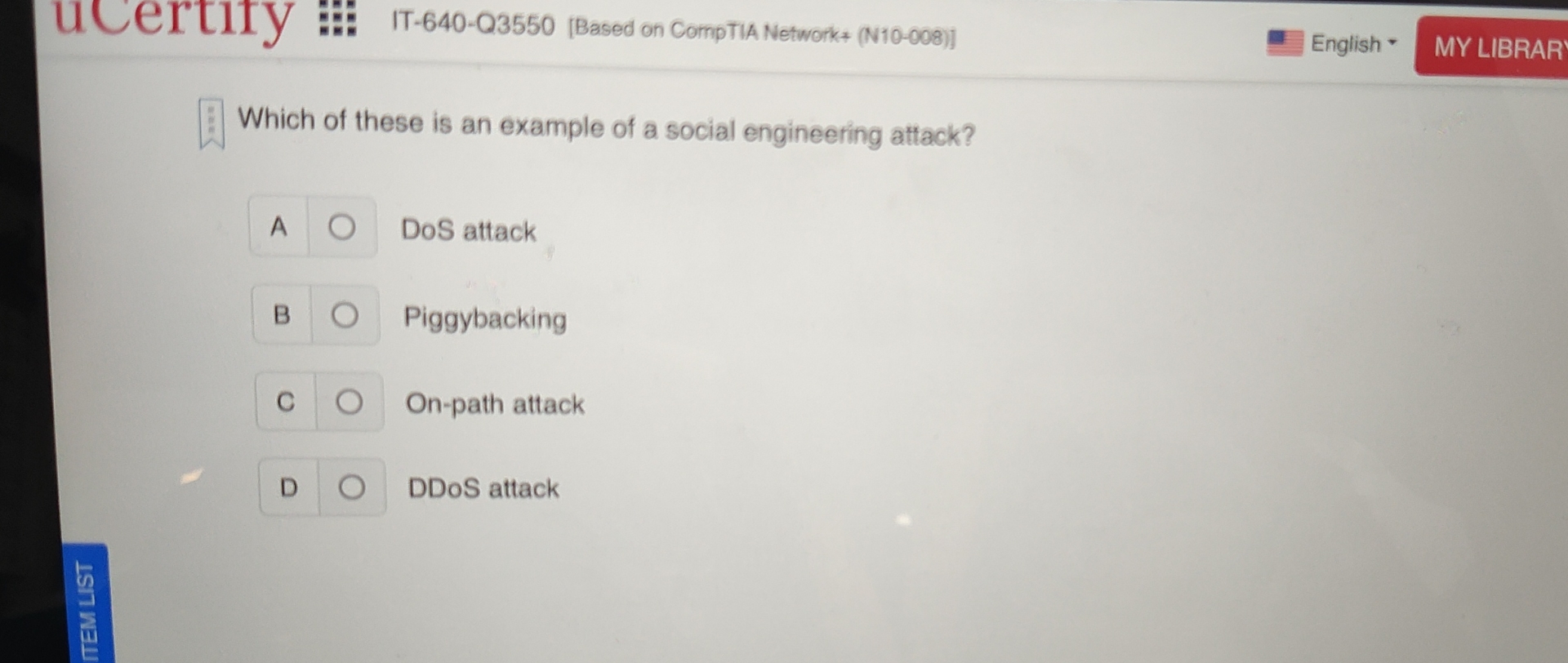 ucertify IT - 6 4 0 - 0 3 5 5 0 [ Based on