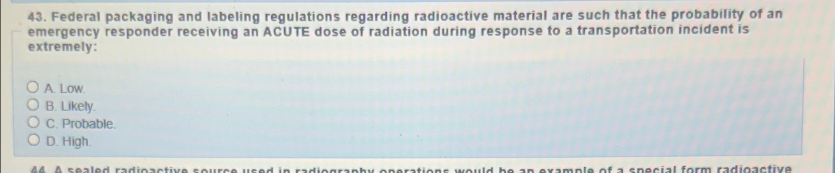 Federal packaging and labeling regulations
