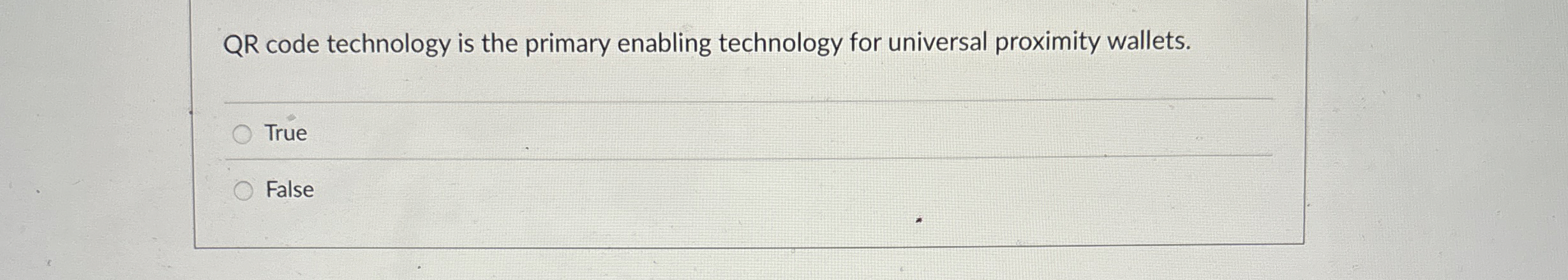 QR code technology is the primary enabling