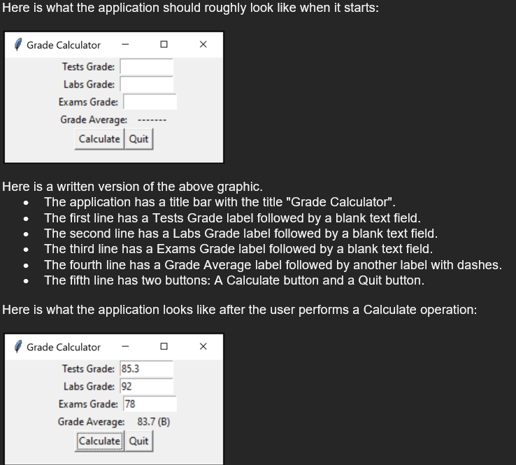 In this problem, you will build a grade