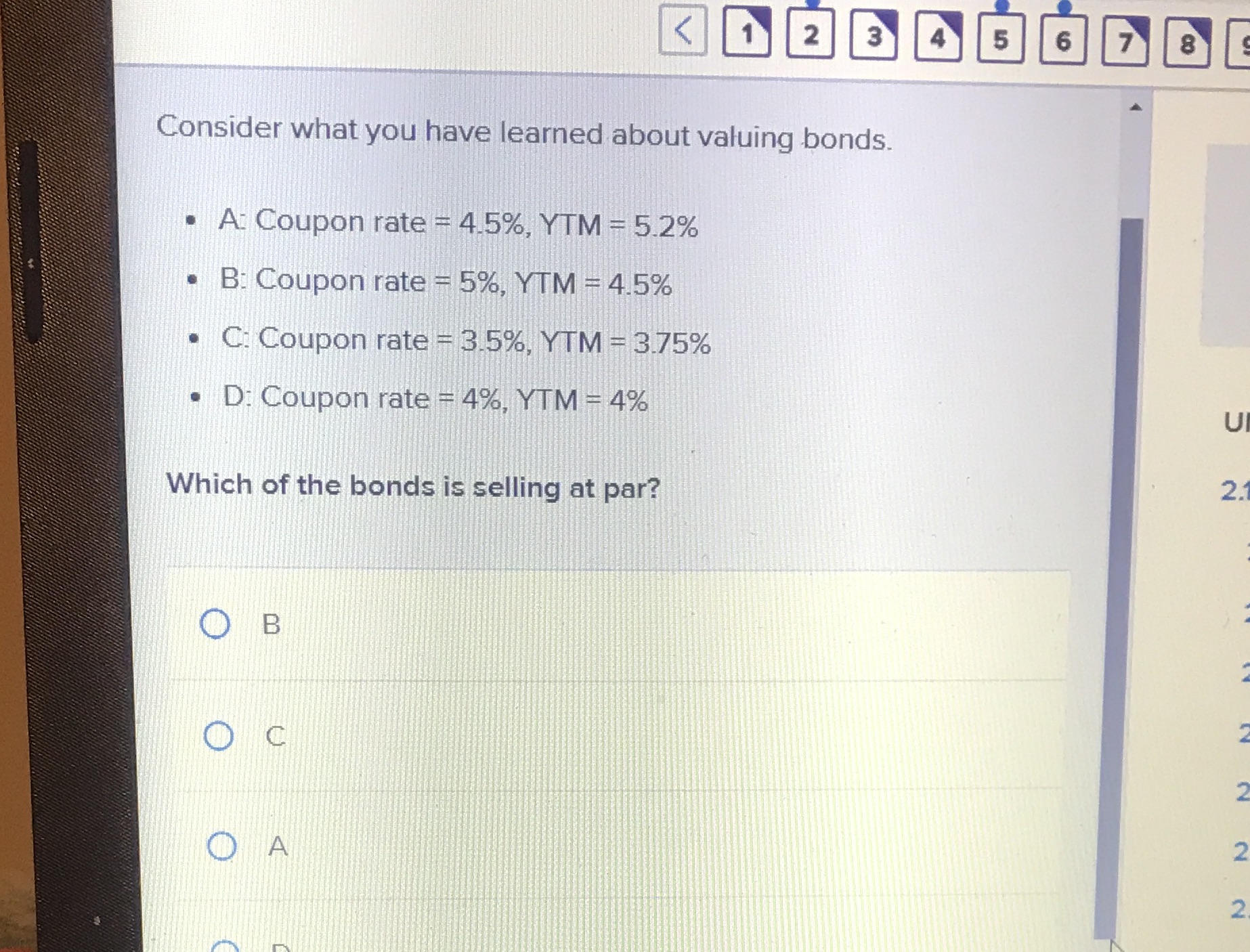 Sophia learning principles of finance unit 2 2 3