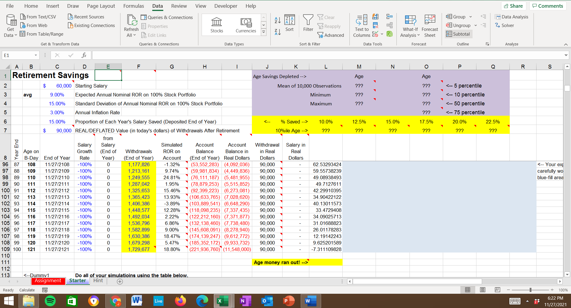 Need to know formula to input to get correct age