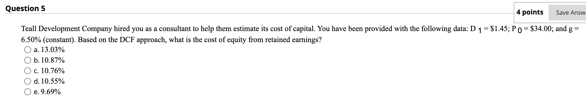 Question 1 "Capital" is sometimes defined as
