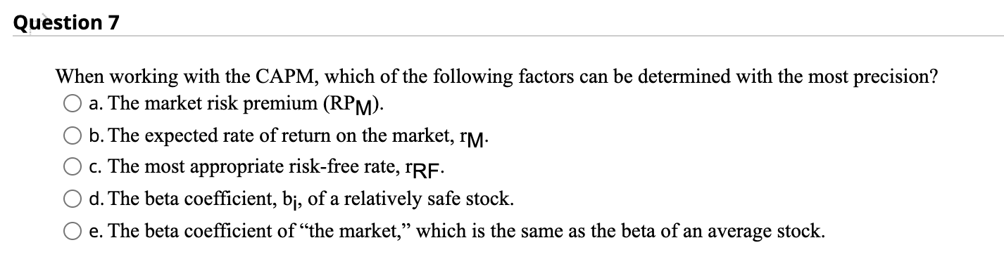 Question 1 "Capital" is sometimes defined as