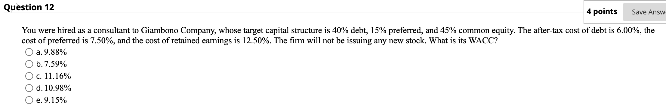 Question 1 "Capital" is sometimes defined as