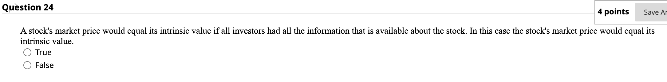 Question 1 "Capital" is sometimes defined as