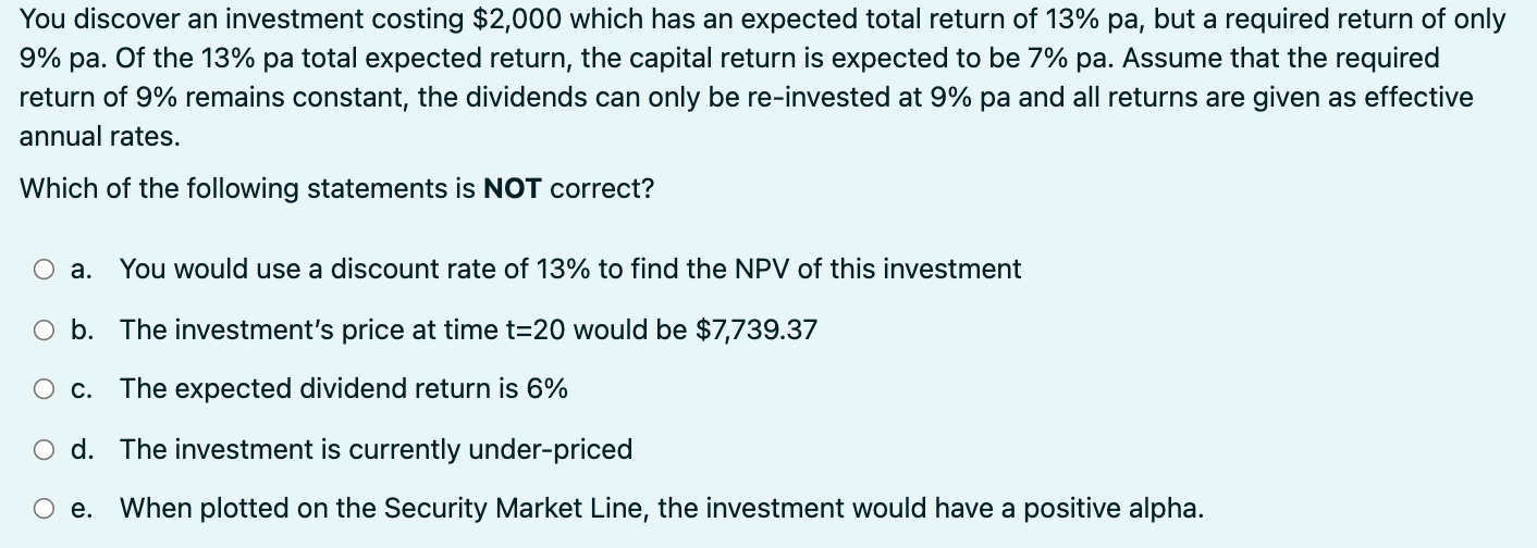 Use the below information to value the debt in a