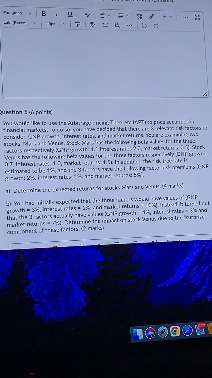 Paragraph v B I UV EV + . .. Lato (Recom... V