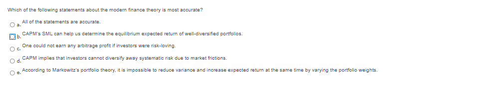 Which of the following statements about the