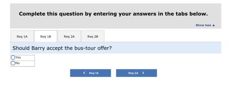 Complete this question by entering your answers