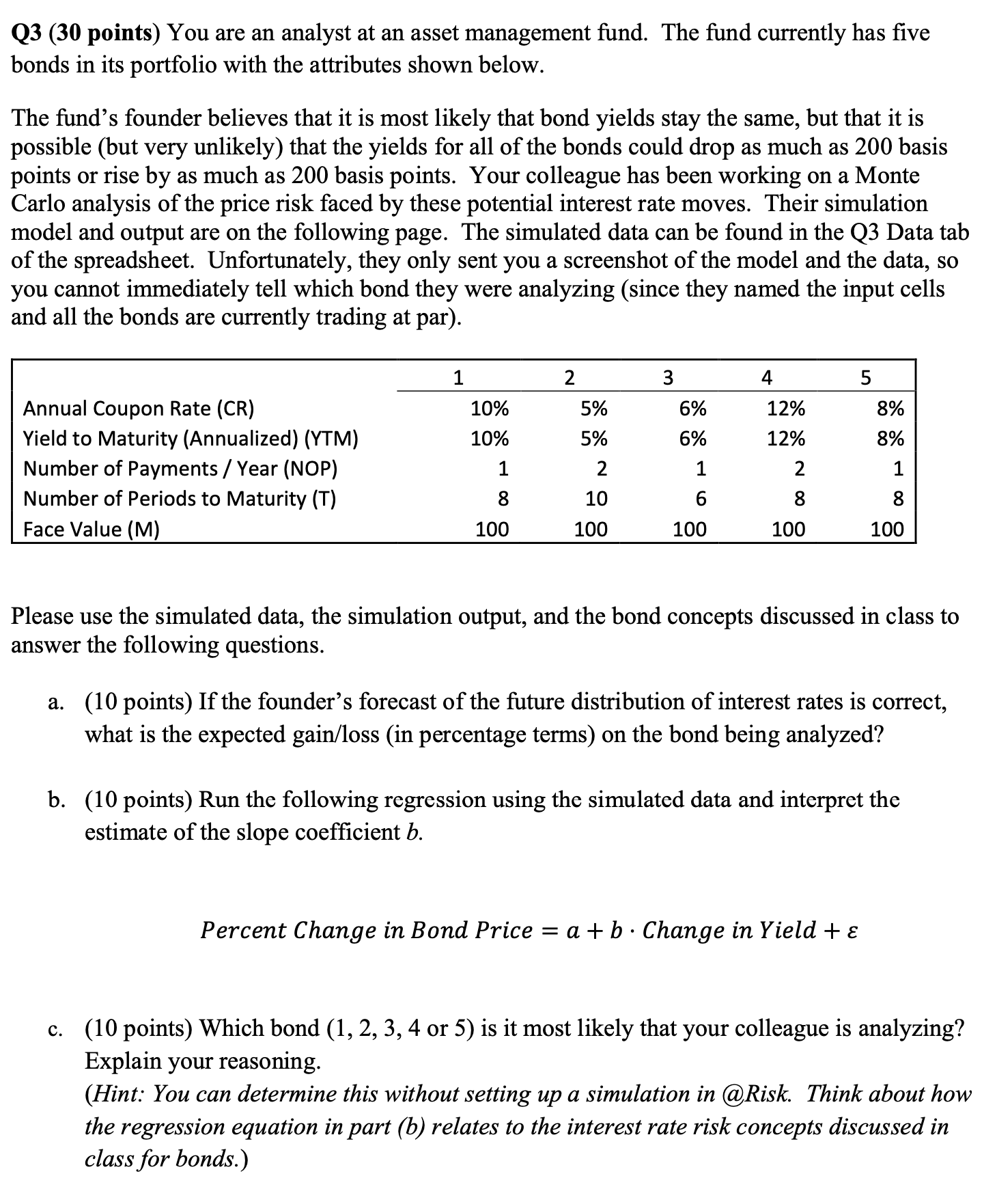 A B C D E F G H 1 2 3 4 5 - W N Annual Coupon