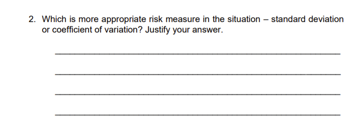 FINANCIAL MARKET Mary Enterprises is evaluating